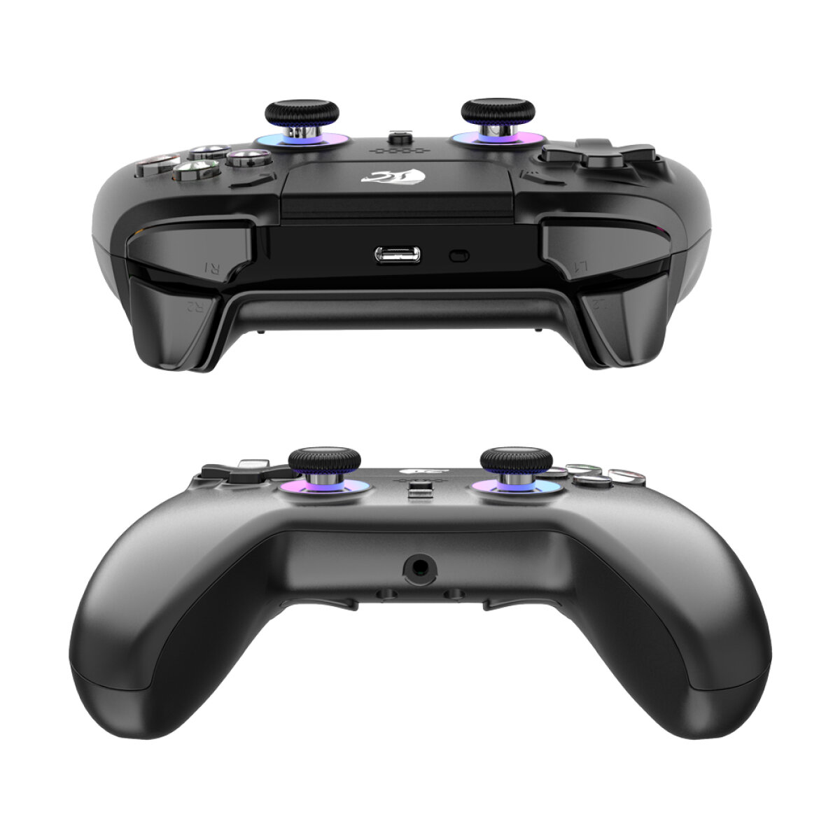 ROAR ασύρματο gamepad RR-0023, Switch/PS4/PC/iOS/Android, Bluetooth, μαύρο - Image 3