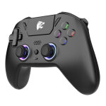 ROAR ασύρματο gamepad RR-0023, Switch/PS4/PC/iOS/Android, Bluetooth, μαύρο - Image 2