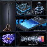 OUKITEL smartphone WP52, 6.6", 4/256GB, 5G, 6500mAh, IP68/IP69K, μαύρο - Image 6