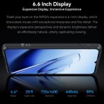OUKITEL smartphone WP52, 6.6", 4/256GB, 5G, 6500mAh, IP68/IP69K, μαύρο - Image 9