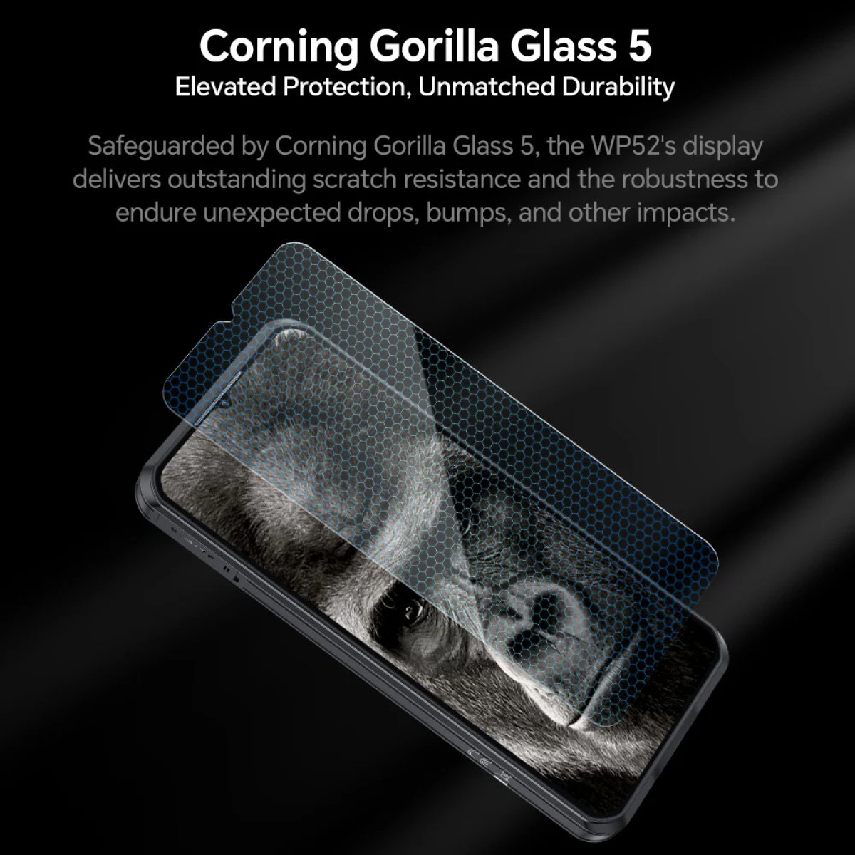 WP52-BK-6 OUKITEL smartphone WP52, 6.6", 4/256GB, 5G, 6500mAh, IP68/IP69K, μαύρο - Image 10