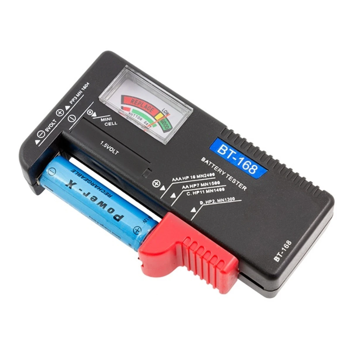 Συσκευή μέτρησης ισχύος μπαταρίας 1.5V & 9V AG372 - Image 1