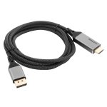 POWERTECH καλώδιο DisplayPort σε HDMI CAB-DP069, 4K/30Hz, 1.5m, μαύρο - Image 2
