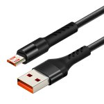CABLETIME καλώδιο micro USB σε USB CT-P05, 2.4A, 480Mbps, 1m, μαύρο