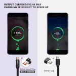 CABLETIME καλώδιο micro USB σε USB CT-P05, 2.4A, 480Mbps, 1m, μαύρο - Image 3