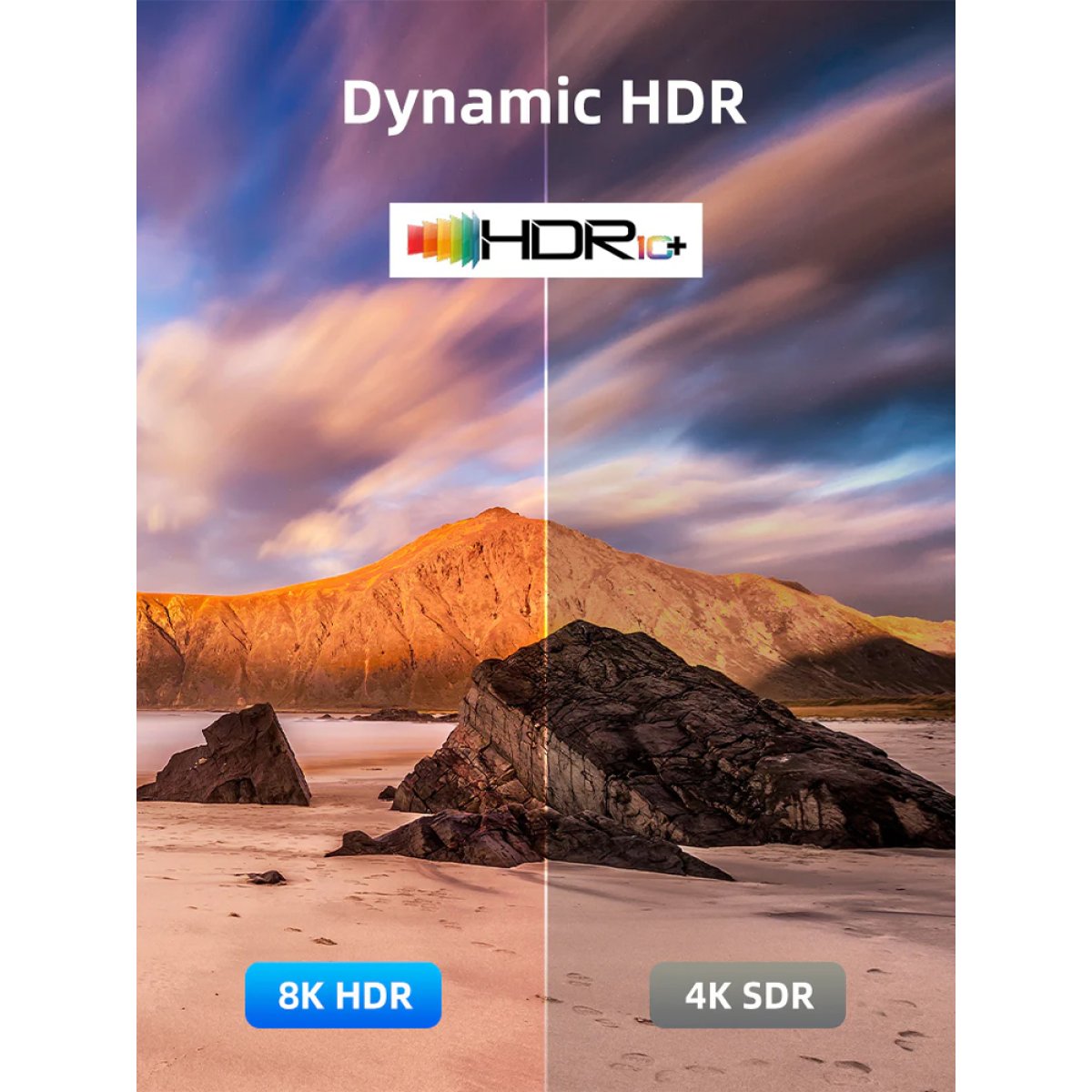 CT-HM8K-PB3-3 CABLETIME καλώδιο HDMI 2.1 CT-HM8K με Ethernet, 8K/60Hz, 48 Gbps, 3m, μαύρο - Image 4