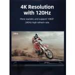 CABLETIME HDMI switch CT-HS8K2-AG, 2 σε 1, 8K/60Hz, 4K/120Hz, γκρι - Image 3