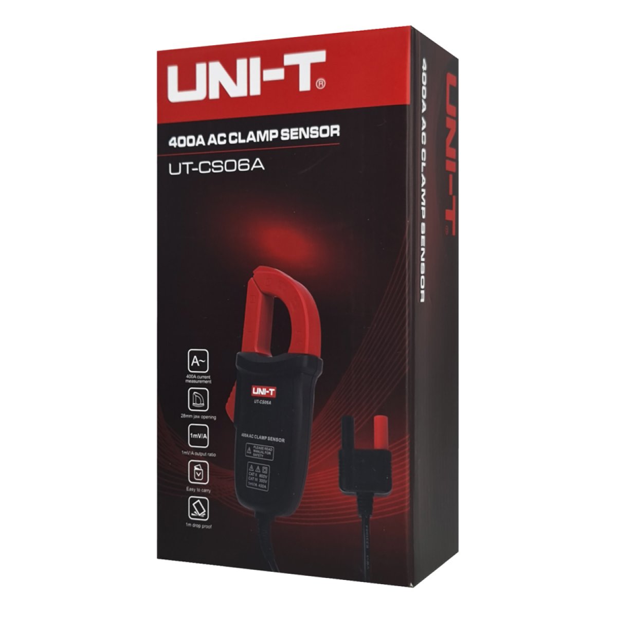 UNI-T αμπεροτσιμπίδα πολυμέτρου UT-CS06A, 400A AC - Image 5