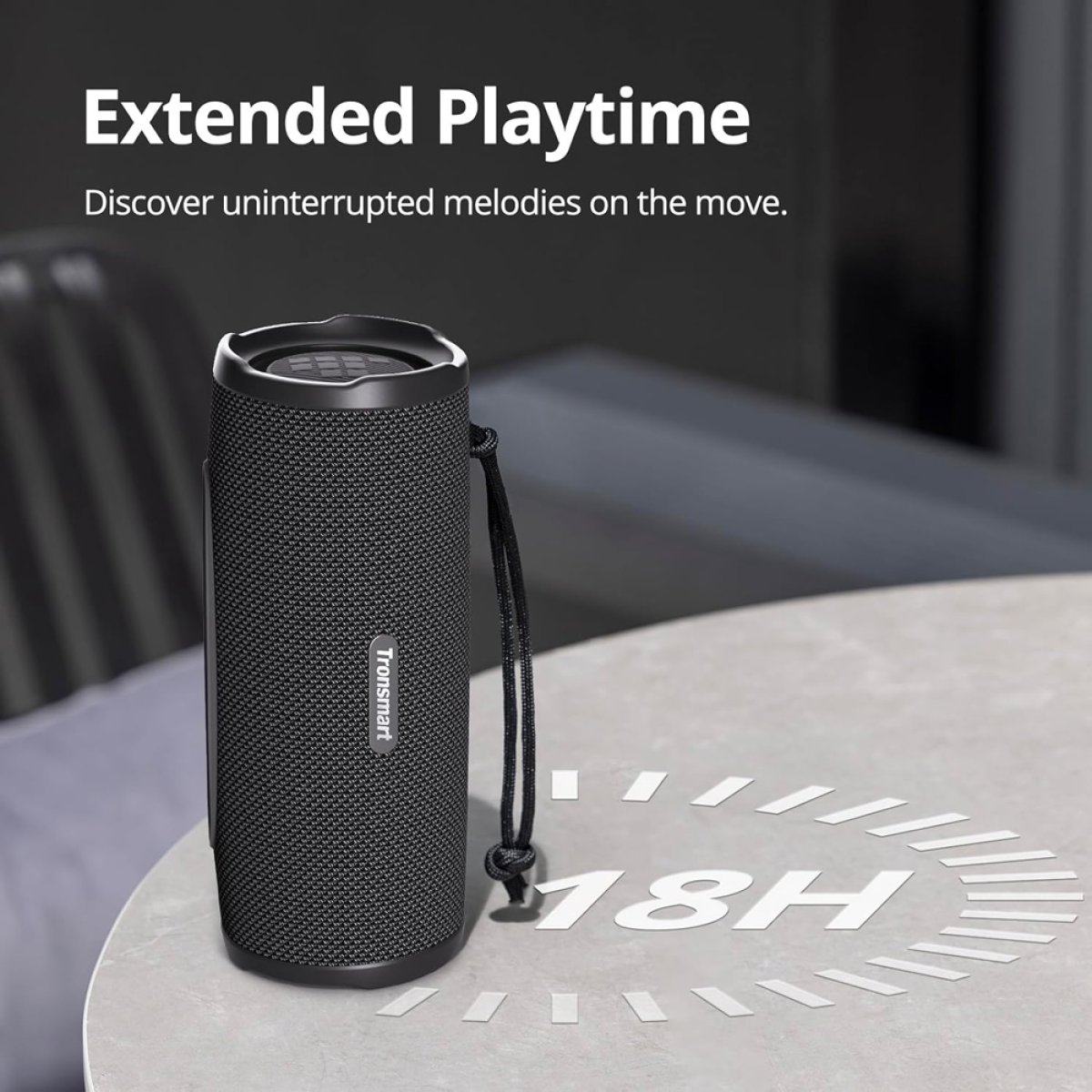 TRONSMART φορητό ηχείο Mirtune C3 Plus, 30W, Bluetooth, 5200mAh, IPX7, μαύρο - Image 5