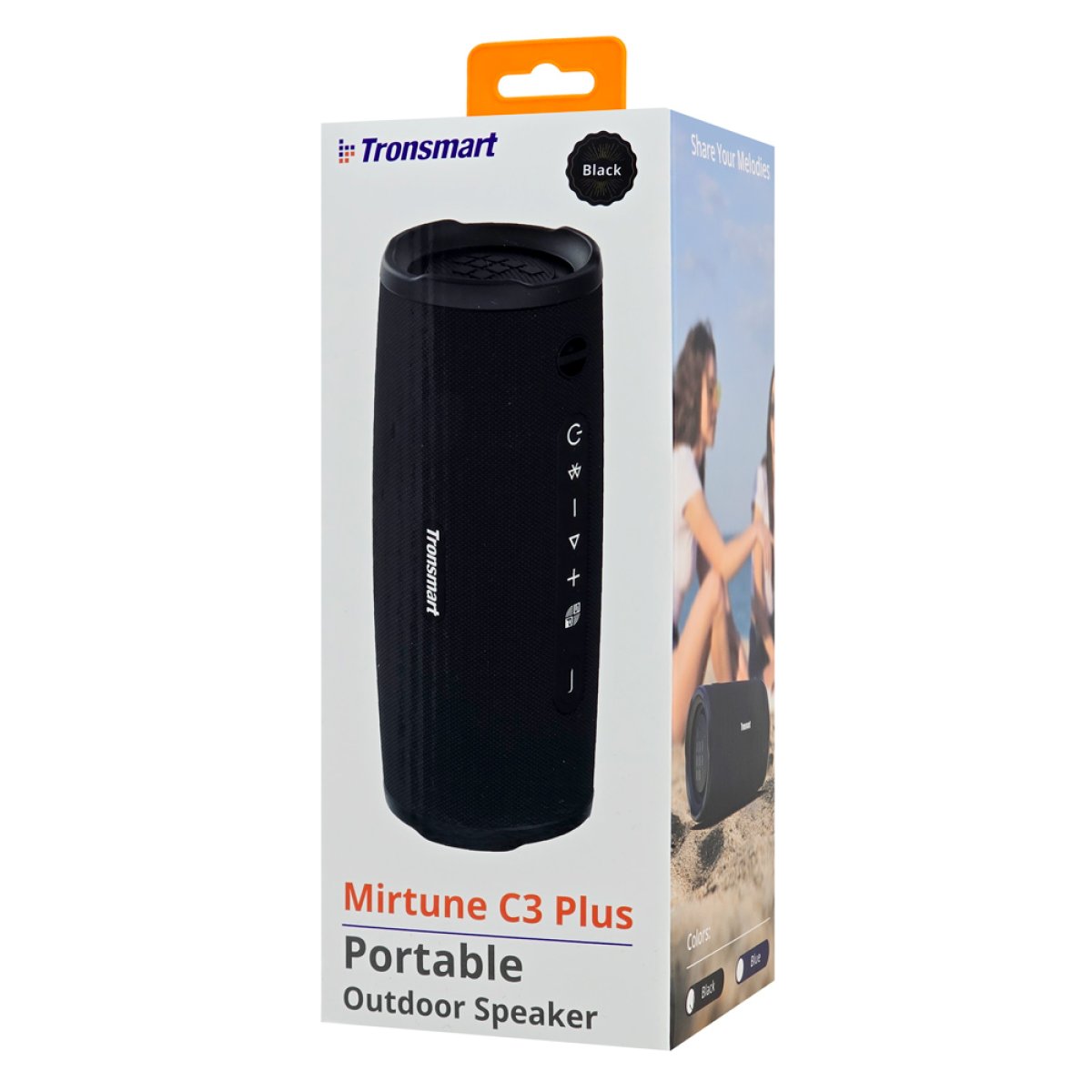 TRONSMART φορητό ηχείο Mirtune C3 Plus, 30W, Bluetooth, 5200mAh, IPX7, μαύρο - Image 8