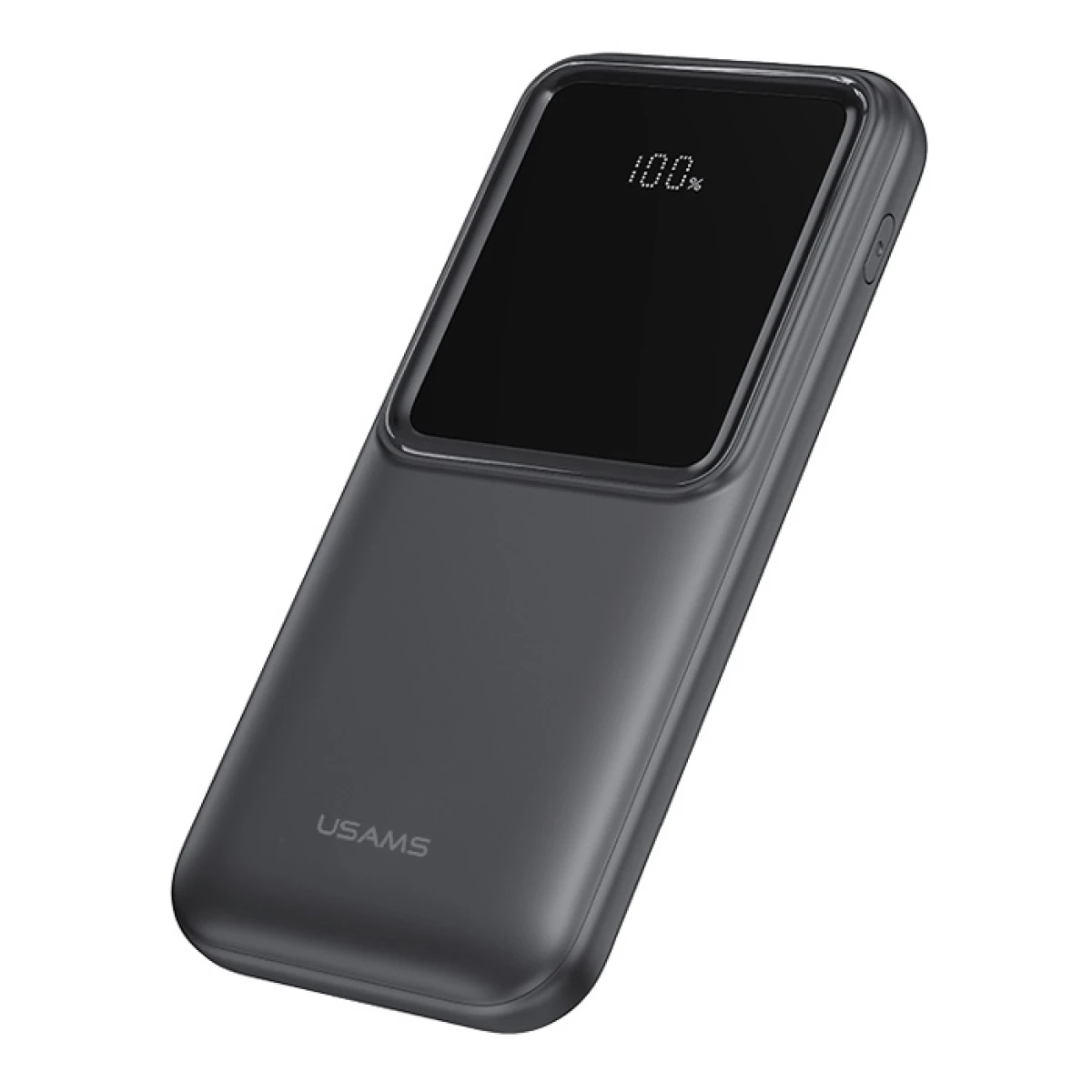USAMS power bank US-CD194 με καλώδια, 5x έξοδοι, 10000mAh, 10W, μαύρο - Image 1