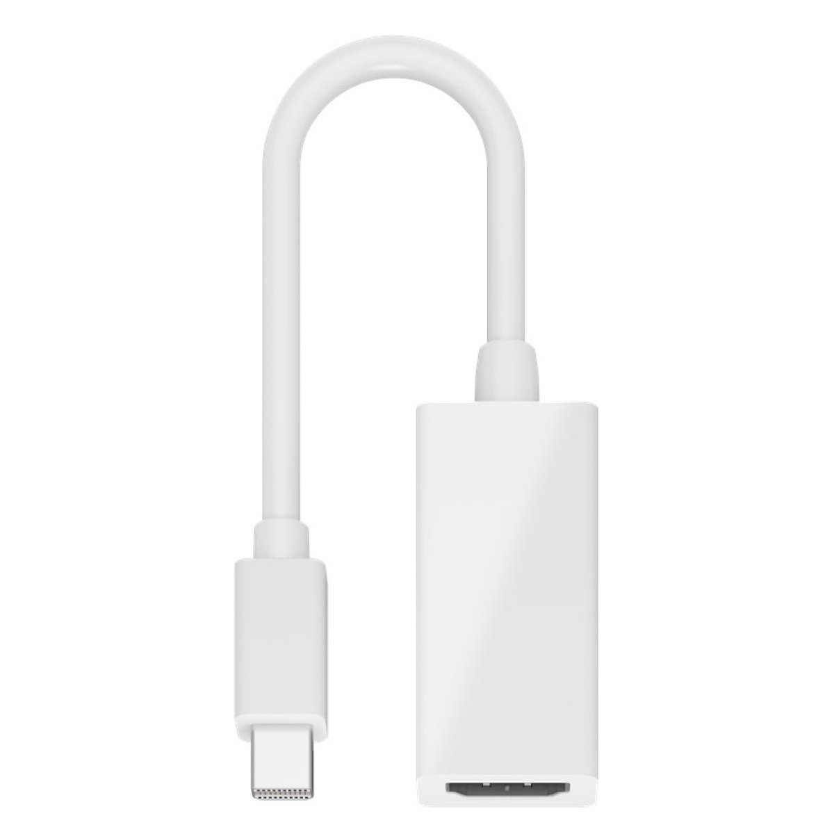 GOOBAY καλώδιο mini DisplayPort σε HDMI θηλυκό 51729, 0.15m, λευκό - Image 2