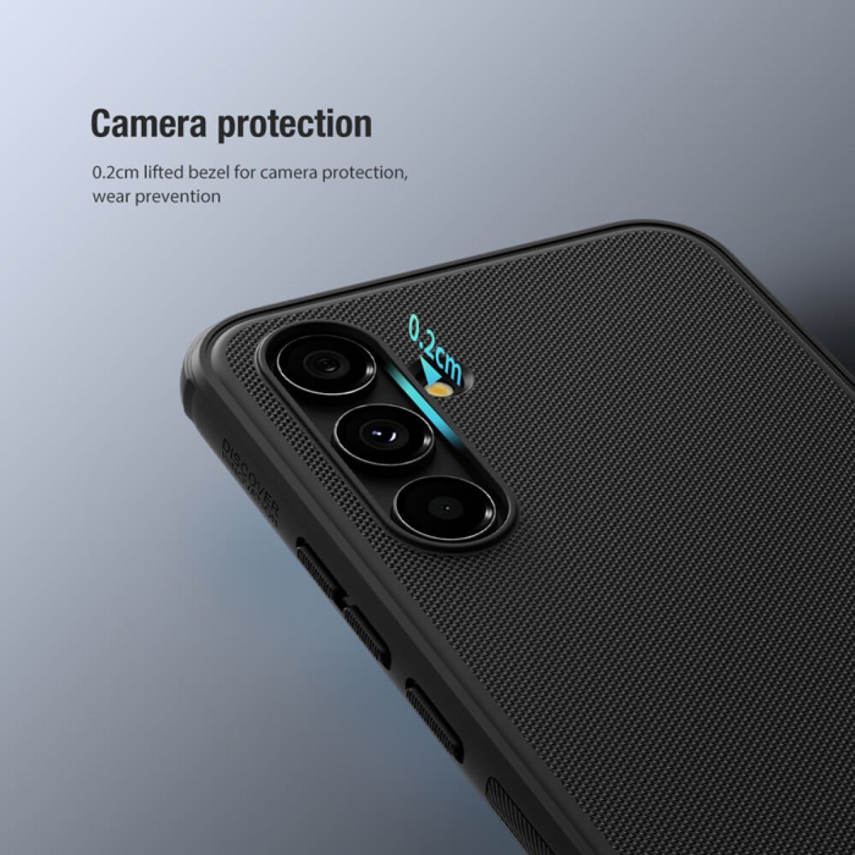 6902048261754-1 NILLKIN θήκη Super Frosted Shield Pro για Samsung Galaxy A54 5G, μαύρη - Image 2
