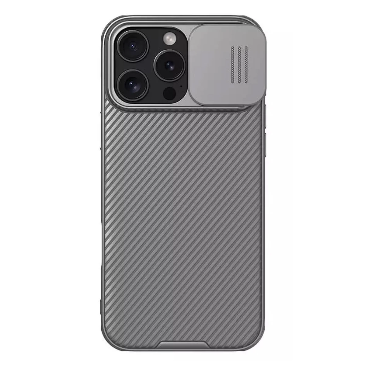 NILLKIN θήκη CamShield Pro για iPhone 16 Pro Max, γκρι - Image 1