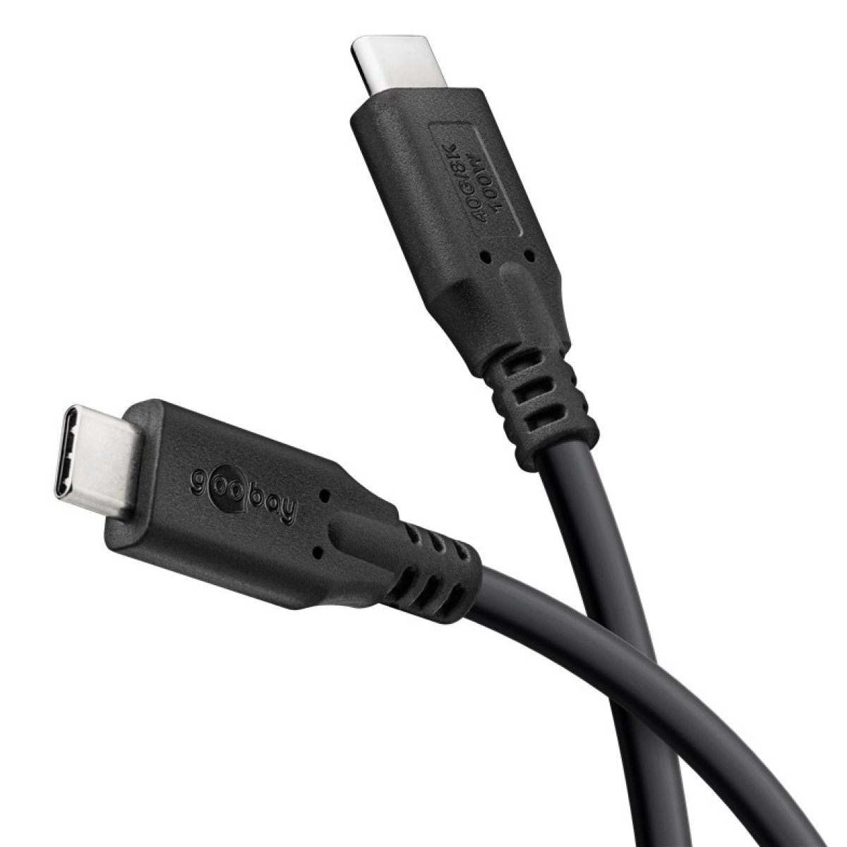 74193-7 GOOBAY καλώδιο USB-C 74193, USB4, 100W, 40Gbps, 8K/60Hz, 2m, μαύρο - Image 8