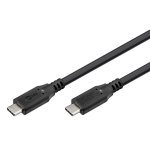 GOOBAY καλώδιο USB-C 74197, USB4, 100W, 20Gbps, 4K/60Hz, 2m, μαύρο