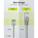 GOOBAY καλώδιο δικτύου 74347, CAT 8.1 U/FTP, slim, copper, 40Gbps, 2m, γκρι - Image 3