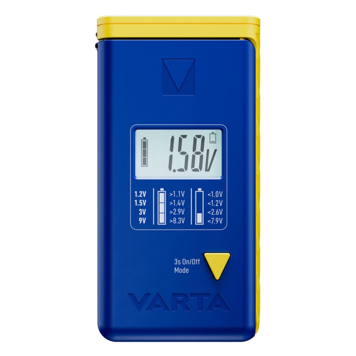 75305 VARTA ψηφιακό tester μπαταρίας 75305 για 9V/AAA//AA/C/D/button cells - Image 1