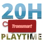TRONSMART φορητό ηχείο Trip, 10W, Bluetooth, TWS, 2000mAh, IPX7, κόκκινο - Image 4
