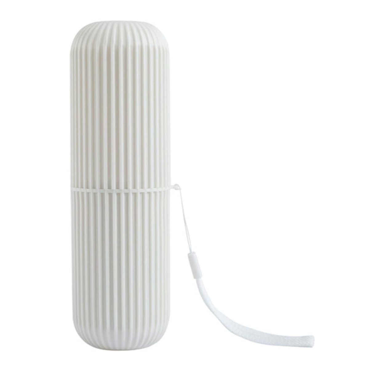 AG870C Θήκη οδοντόβουρτσας ταξιδίου AG870C, 5.5x18.5cm, λευκή - Image 1