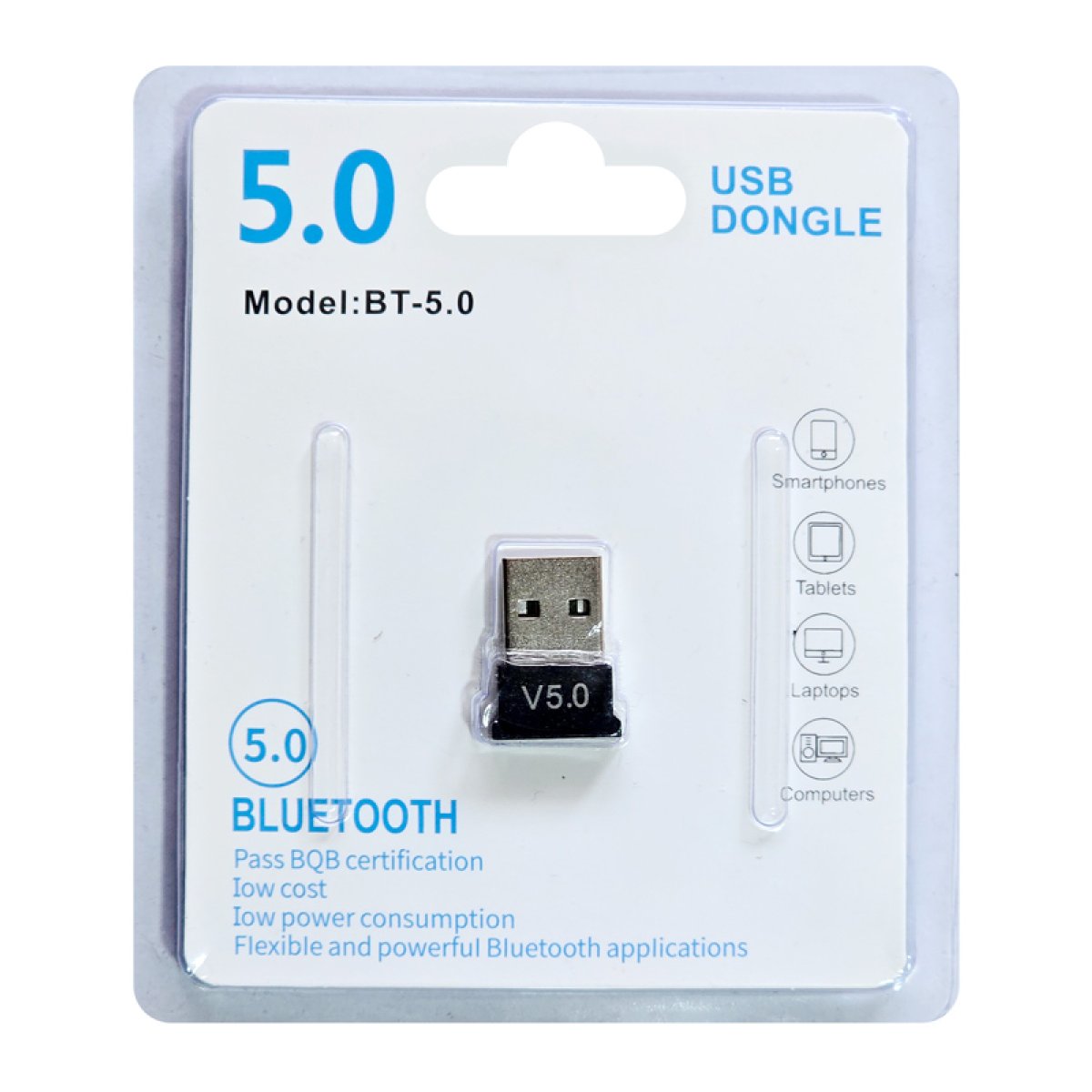 USB αντάπτορας Bluetooth 5.0 AK325A, μαύρος - Image 4