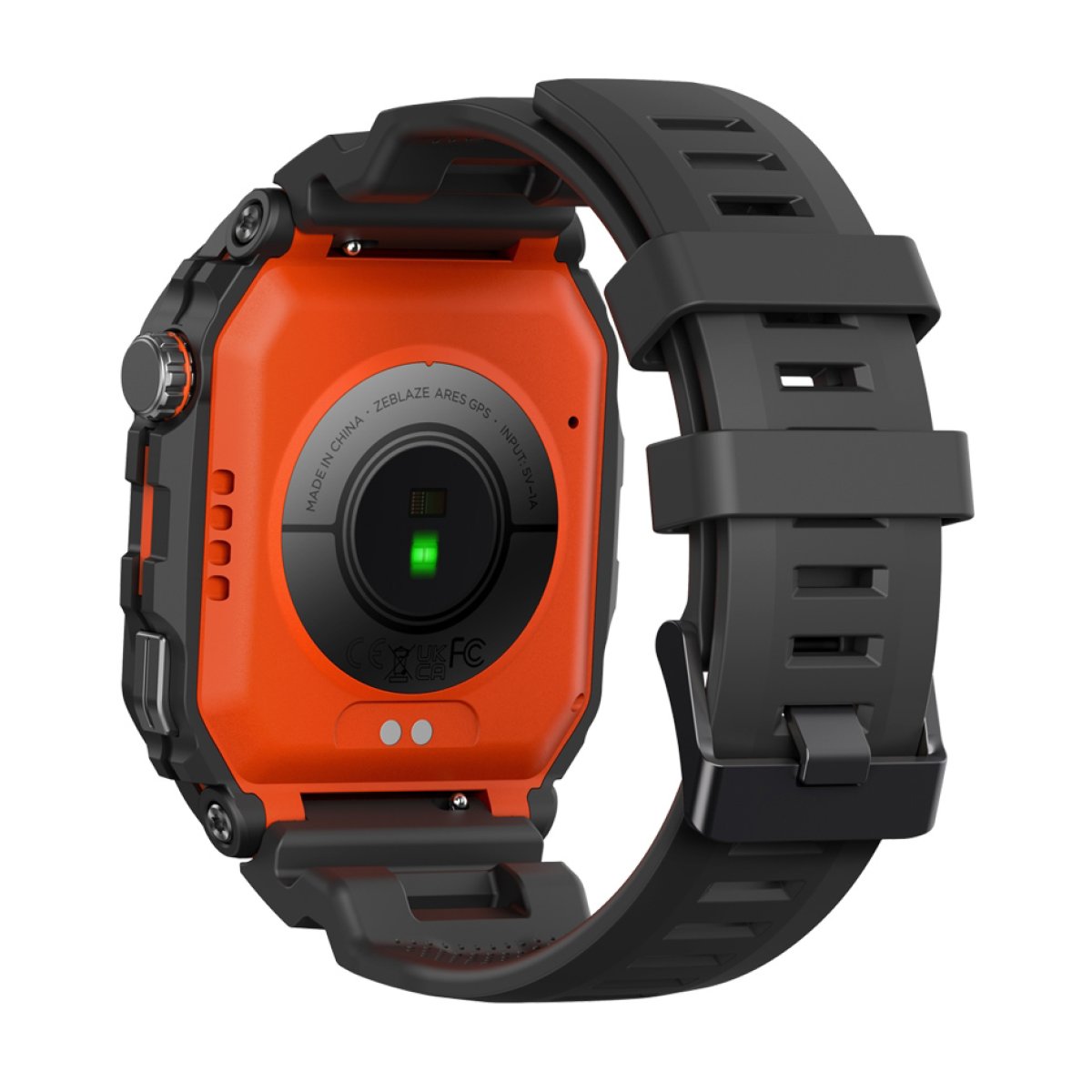 ARESGPS-BK-6 ZEBLAZE smartwatch Ares GPS, heart rate, 1.75" IPS, GPS, 3 ATM, μαύρο - Image 7