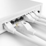 POWERTECH καλώδιο δικτύου CAB-N360, Cat 5e U/UTP, CCA, 100Hz, 10m, λευκό - Image 2