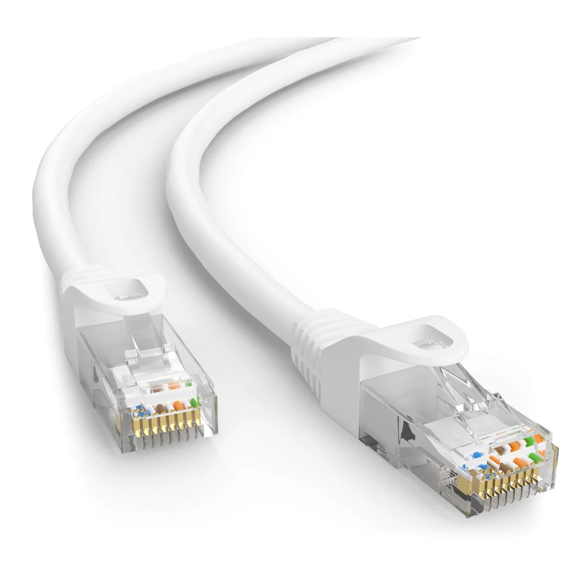 POWERTECH καλώδιο δικτύου CAB-N383, Cat 6 U/UTP, CCA, 250Hz, 7.5m, λευκό - Image 1