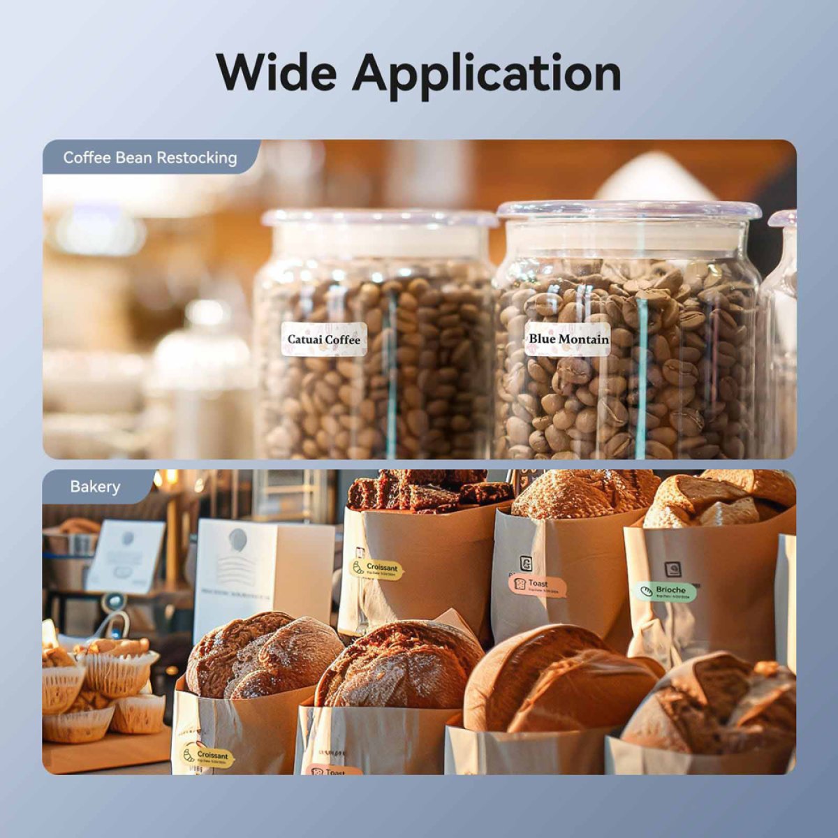 NIIMBOT smart θερμικός εκτυπωτής ετικετών D11-H, 300dpi, Bluetooth, λευκός - Image 6