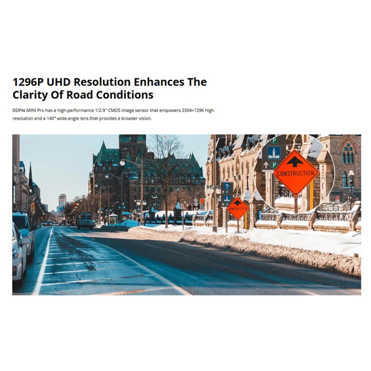 DDP-MINIPRO-2 DDPAI smart κάμερα αυτοκινήτου MINI Pro, 1296p, WiFi - Image 4