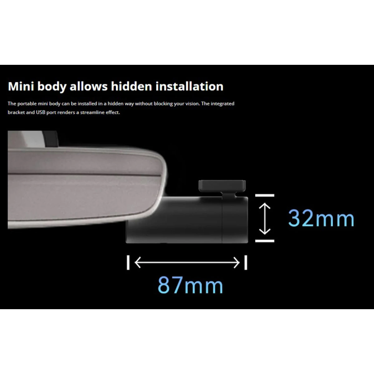 DDP-MINIPRO-5 DDPAI smart κάμερα αυτοκινήτου MINI Pro, 1296p, WiFi - Image 7