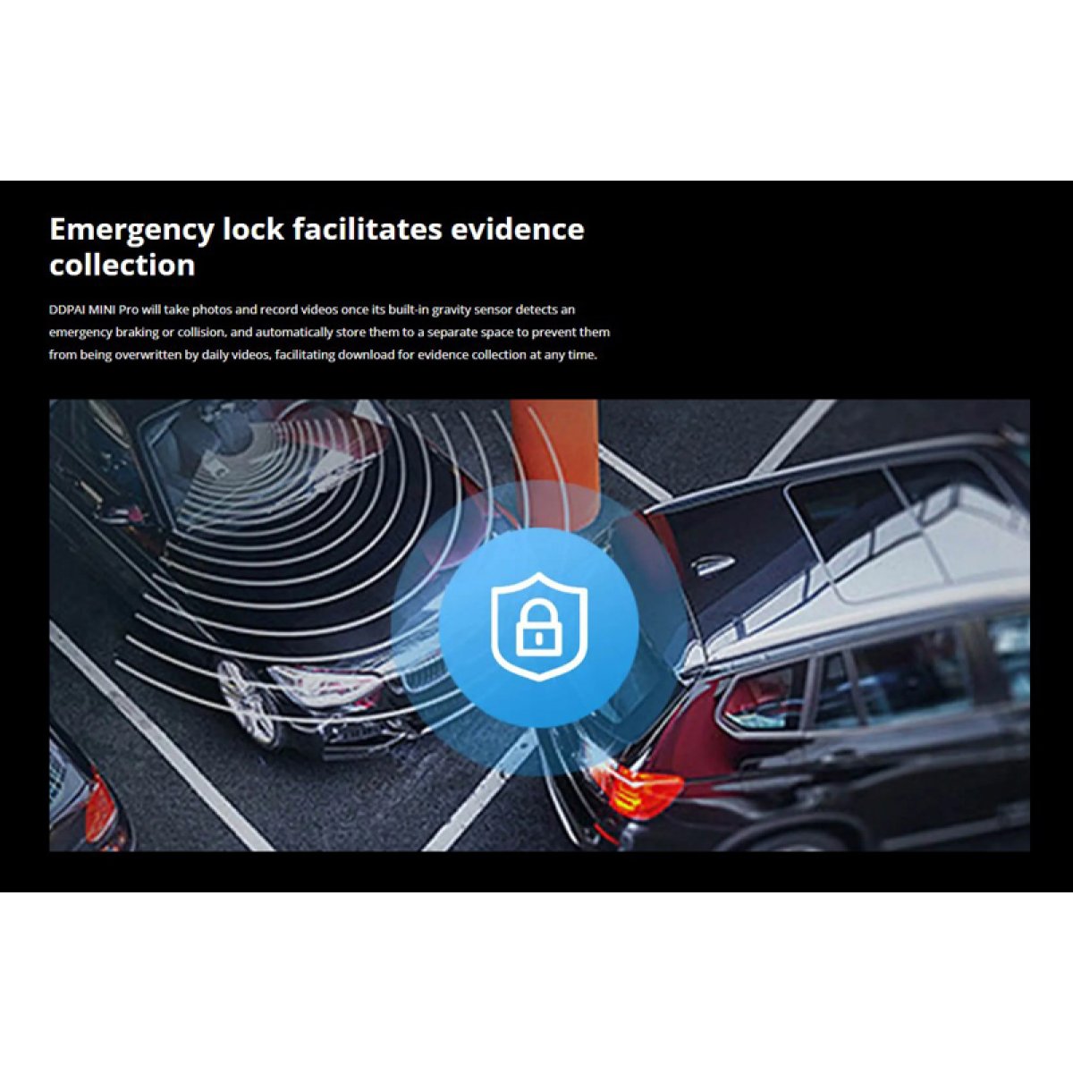 DDPAI smart κάμερα αυτοκινήτου MINI Pro, 1296p, WiFi - Image 9