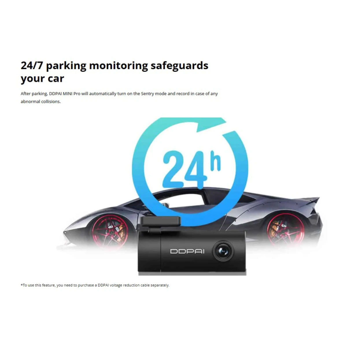 DDP-MINIPRO-8 DDPAI smart κάμερα αυτοκινήτου MINI Pro, 1296p, WiFi - Image 10