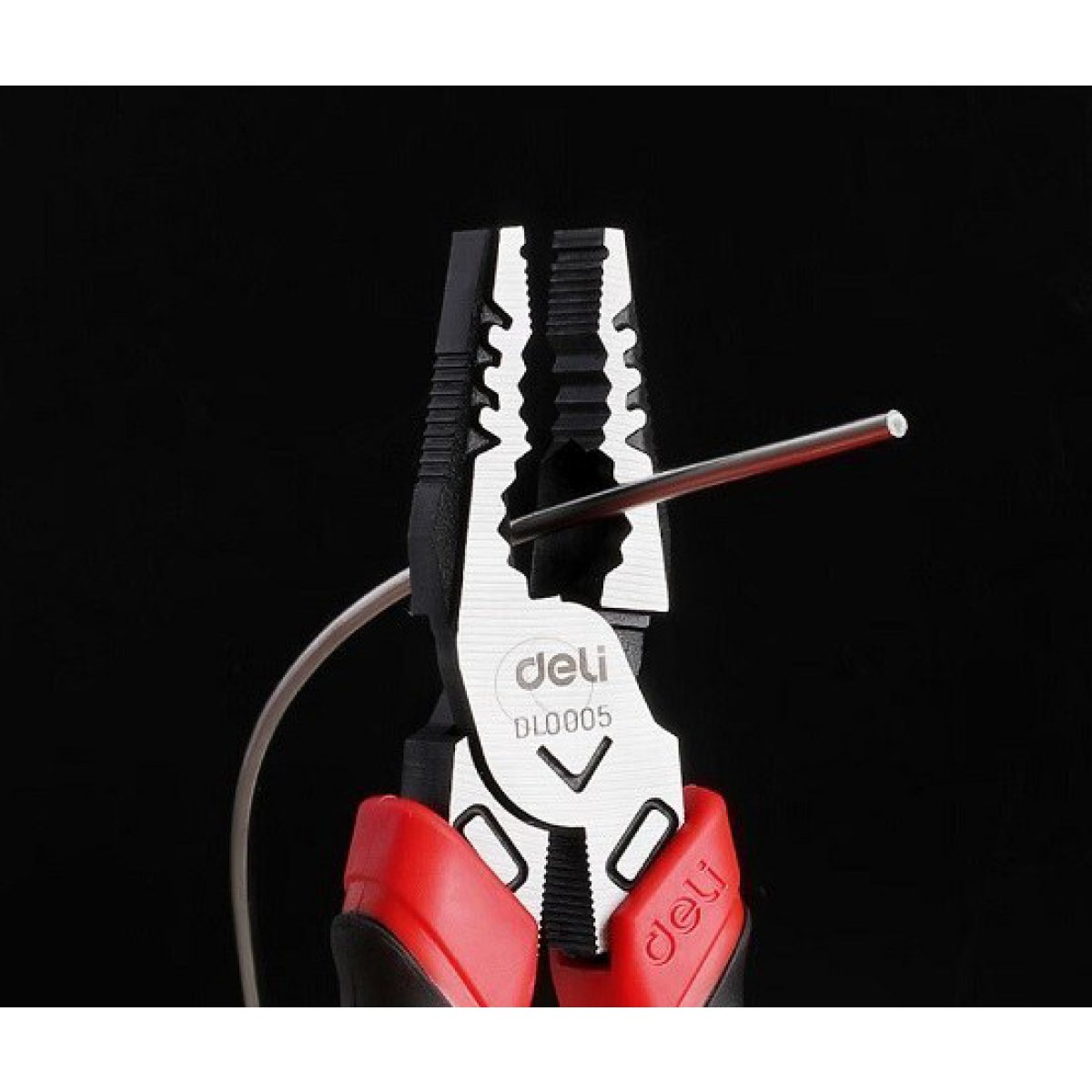DELI πένσα DL0005 με αντιολισθητικές λαβές, 200mm - Image 2