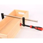 DELI σφιγκτήρας τύπου F DL110830Z με μέγιστο άνοιγμα 300mm, heavy duty, μαύρος - Image 2