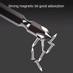 DELI μύτες κατσαβιδιού DL254110 για δράπανο, σταυρωτές, PH2x110mm, 10τμχ - Image 3