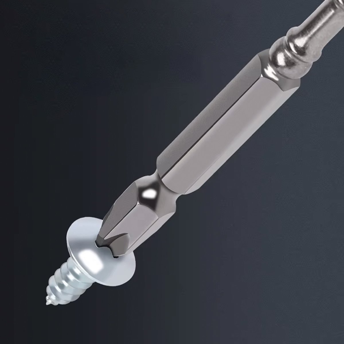 DELI μύτες κατσαβιδιού DL254110 για δράπανο, σταυρωτές, PH2x110mm, 10τμχ - Image 4