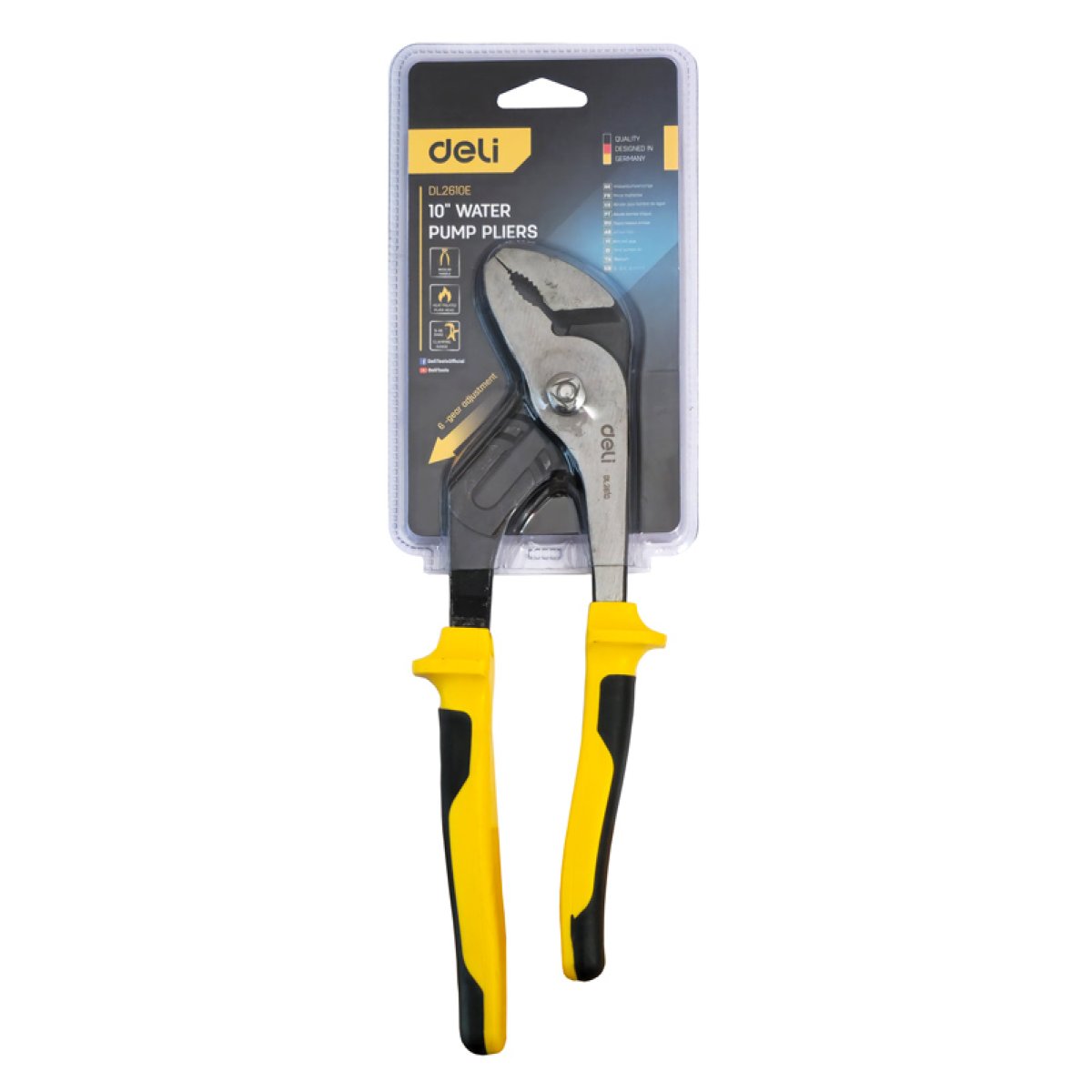 DELI γκαζοτανάλια DL2610E με αντιολισθητικές λαβές, 250mm - Image 5