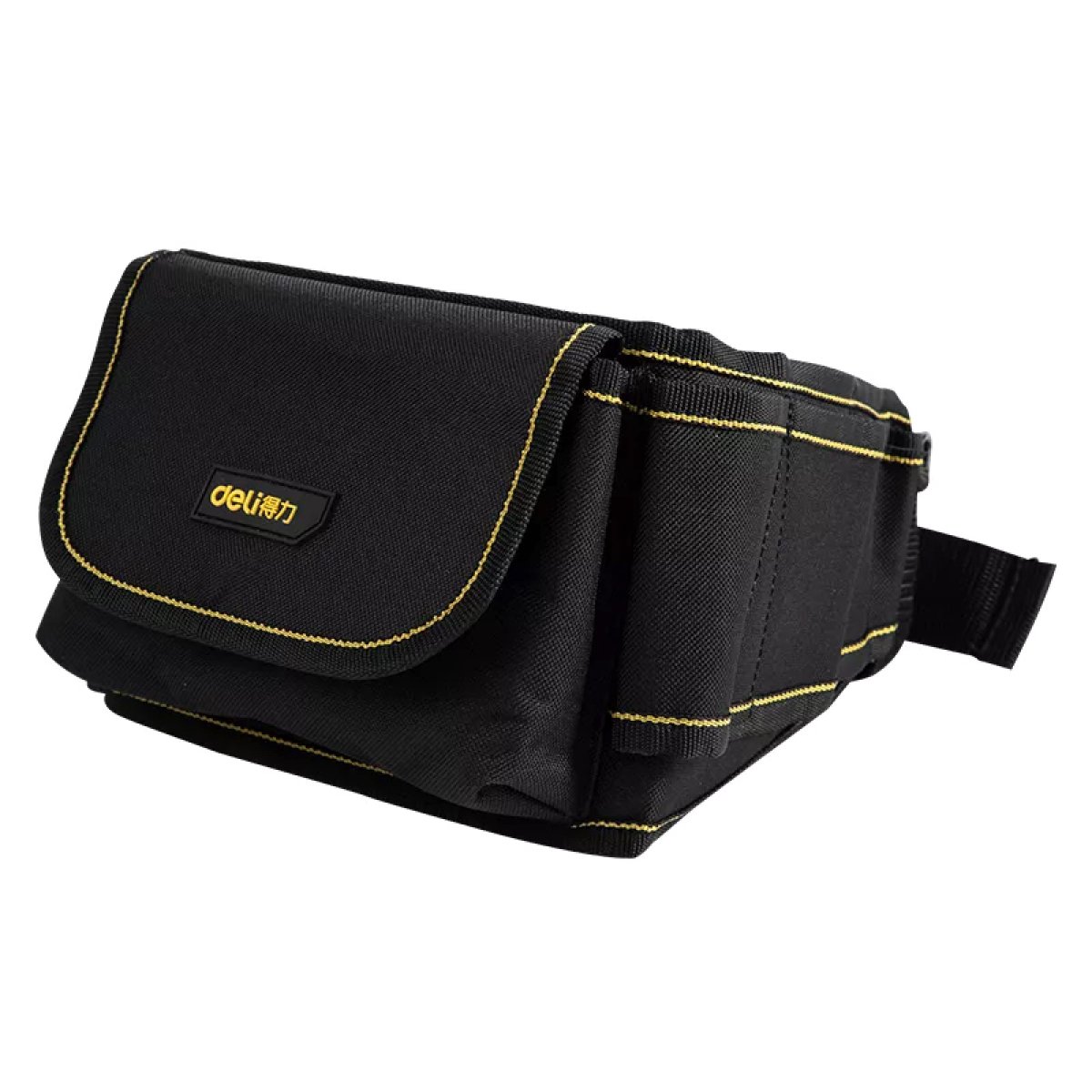 DELI εργαλειοθήκη μέσης DL5864, υφασμάτινη, 60x14.5x5cm, μαύρη - Image 6
