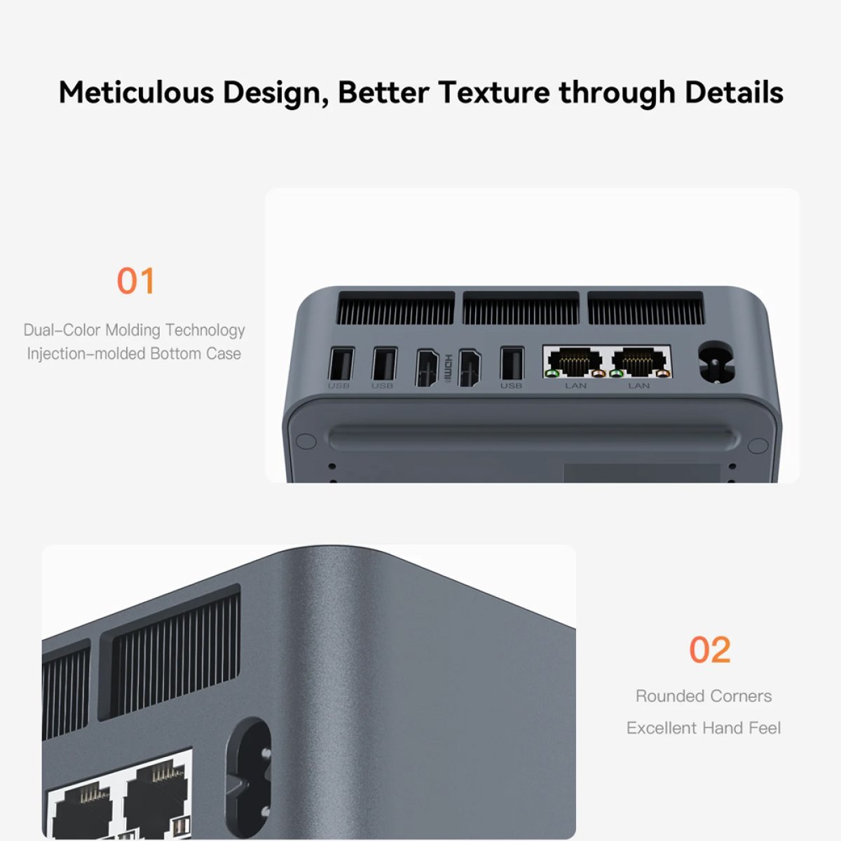 BEELINK mini PC EQR5, AMD 5650U, 16GB, 500GB M.2, Windows 11 Pro - Image 5