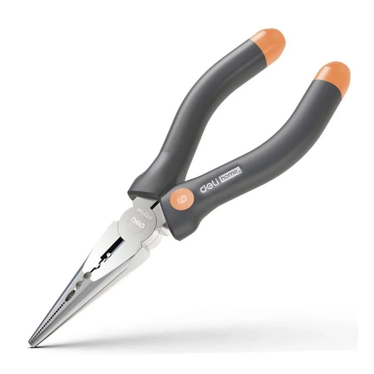 HT2106C DELI μυτοτσίμπιδο HT2106C με αντιολισθητικές λαβές, 170mm - Image 1