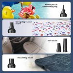 KINZIR ηλεκτρικό air duster AD57, 180W, 8000mAh, γκρι - Image 3