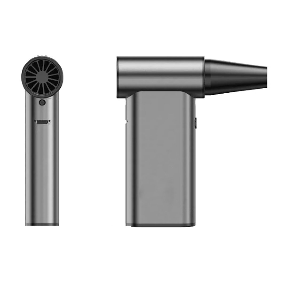 KNZ-AD57-3 KINZIR ηλεκτρικό air duster AD57, 180W, 8000mAh, γκρι - Image 4