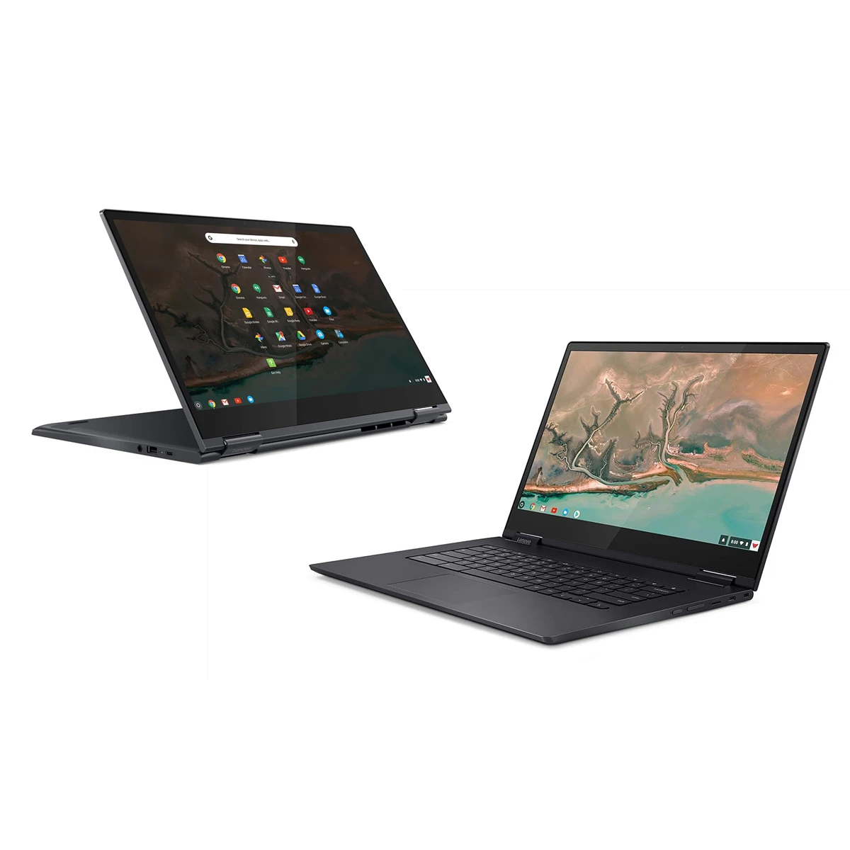 LENOVO Laptop Yoga Chromebook C630, Refurbished Grade B, i7-8550U, 16/128GB EMMC, 15.6", Cam, UHD Graphics 620, Chrome OS - Image 1