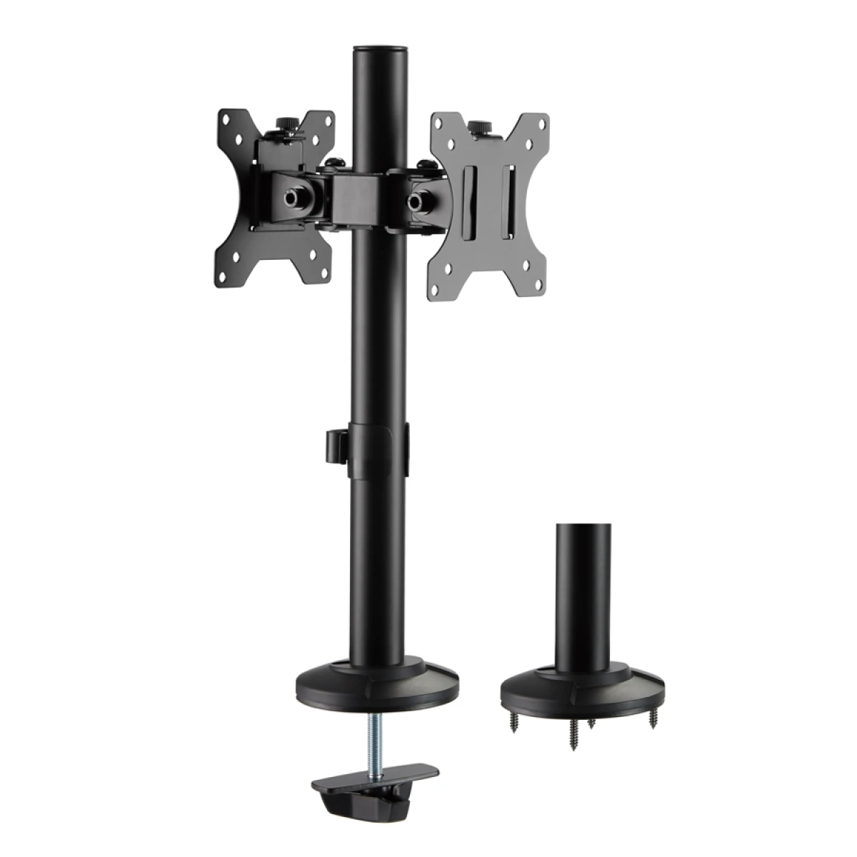 BRATECK βάση γραφείου για 2x οθόνες LDT40-G02, 17-32", έως 8kg - Image 1