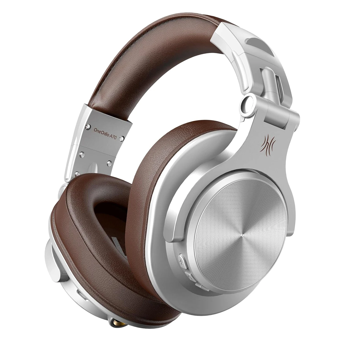 ONEODIO headphones Fusion A70, ενσύρματα/ασύρματα, Hi-Res, 40mm, ασημί - Image 1