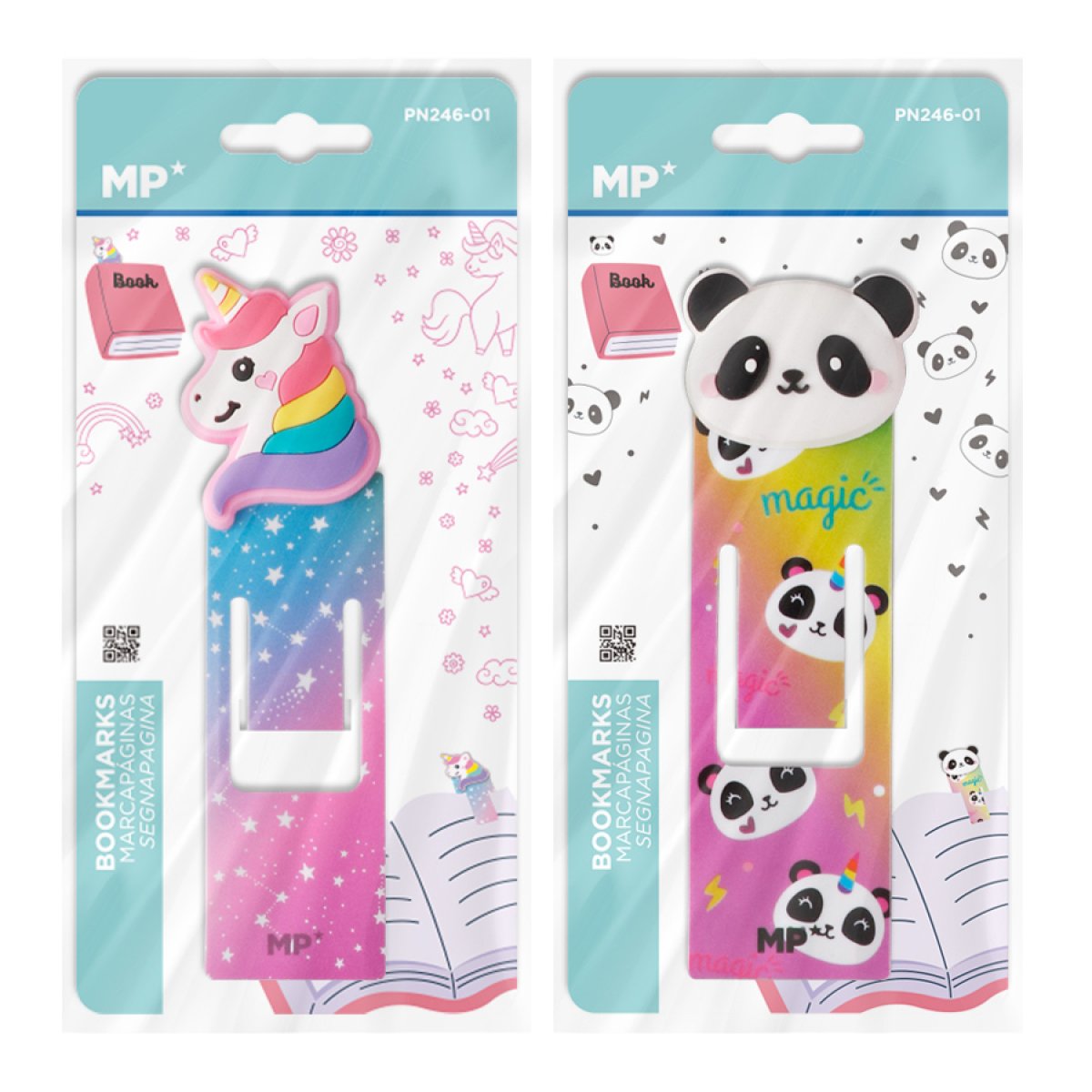 MP σελιδοδείκτης PN246-01, 35x145mm, 2 σχέδια, 1τμχ - Image 2