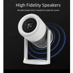 POWERTECH smart βιντεοπροβολέας PT-1305, 1080p, WiFi, Android, 170 ANSI lumens, λευκός - Image 4