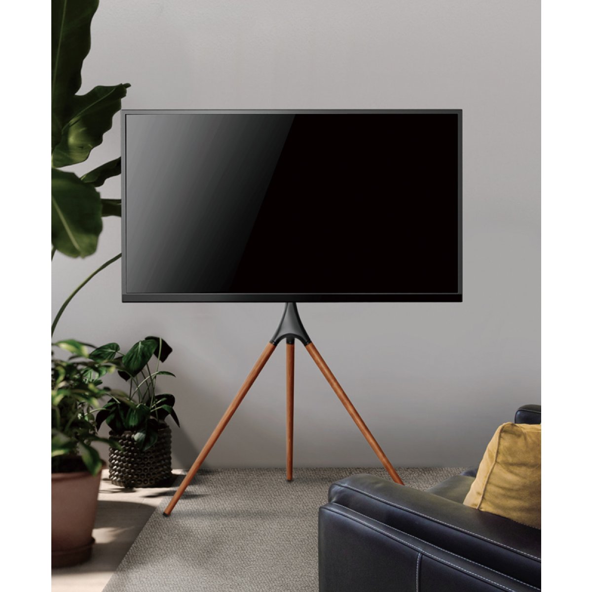 POWERTECH βάση τηλεόρασης δαπέδου PT-1400, 45-65", έως 32kg - Image 2