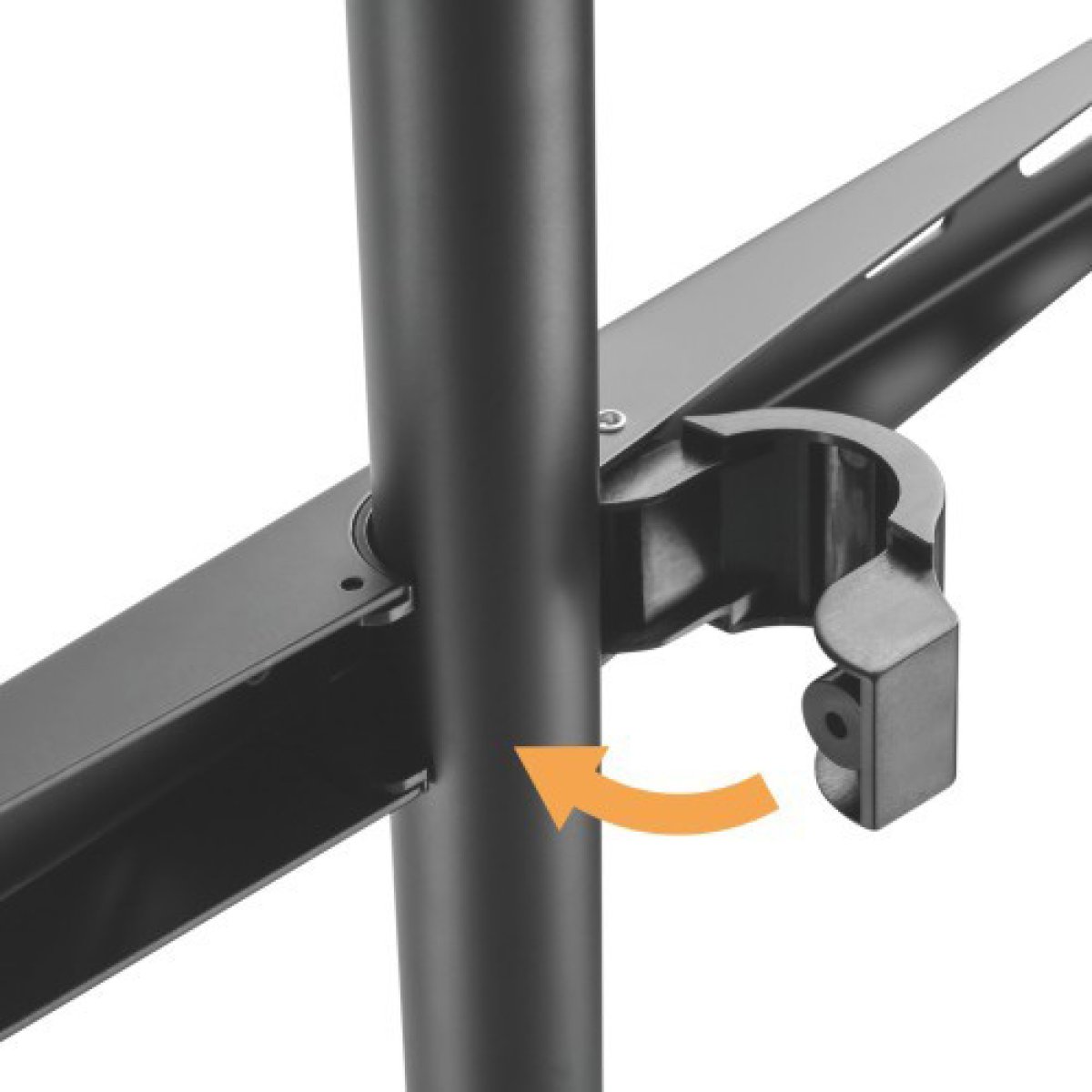 POWERTECH βάση τηλεόρασης δαπέδου PT-1400, 45-65", έως 32kg - Image 3